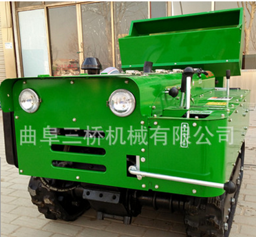 履帶式拖拉機 廠家直銷果園施肥機 自走式開溝施肥回填旋耕機