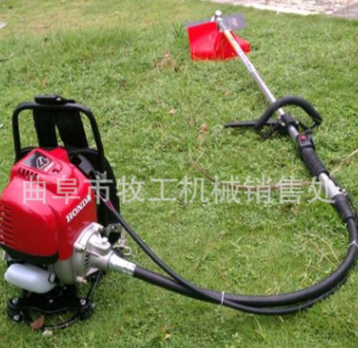 廠家直銷(xiāo)手推式汽油草坪機(jī) 園林綠化修剪工具