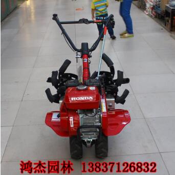 本田FJ500 微耕機 汽油小型松土機翻地機田園旋耕機耕地機