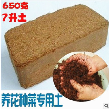 椰磚栽培基質營養土椰糠磚椰殼磚陽臺種菜土整塊有機無菌壓縮土