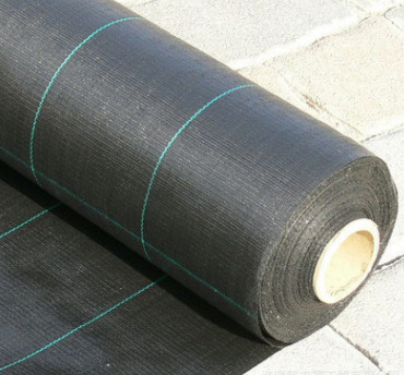 廠家直銷定制防草抑草布 黑色PP大棚園藝遮草防草地布壽命長耐磨