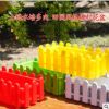 批發陽臺種菜盆長方形 花槽柵欄彩色長方形槽塑料圍欄盆量大優惠